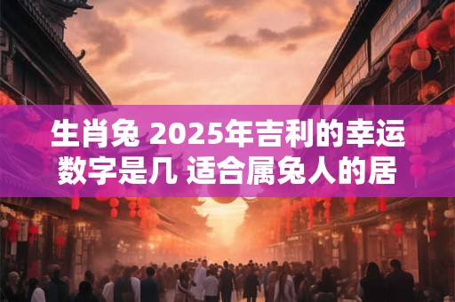 生肖兔 2025年吉利的幸运数字是几 适合属兔人的居住楼层