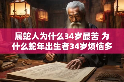 属蛇人为什么34岁最苦 为什么蛇年出生者34岁烦恼多