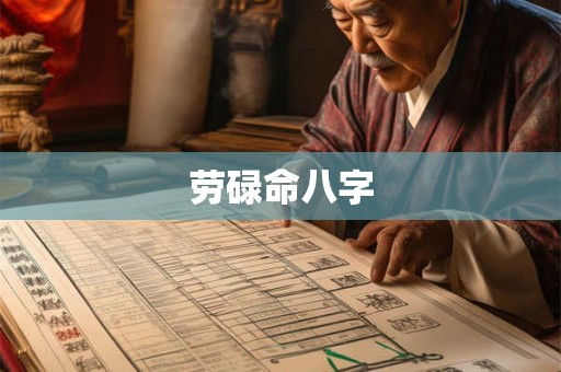 劳碌命八字