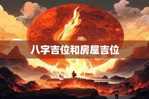 八字吉位和房屋吉位