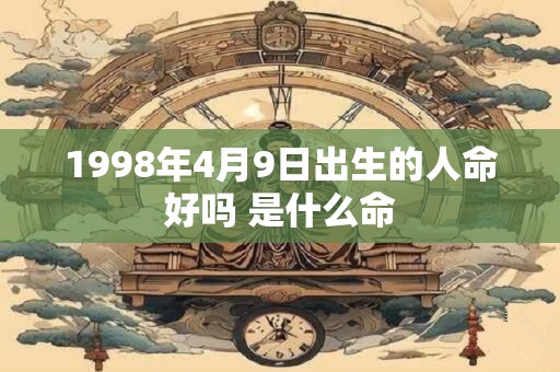 1998年4月9日出生的人命好吗 是什么命