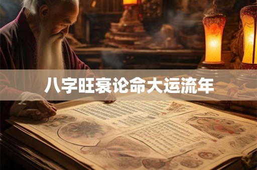 详细阅读:八字旺衰论命大运流年 八字旺衰论命大运流年