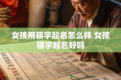 女孩用骐字起名怎么样 女孩骐字起名好吗