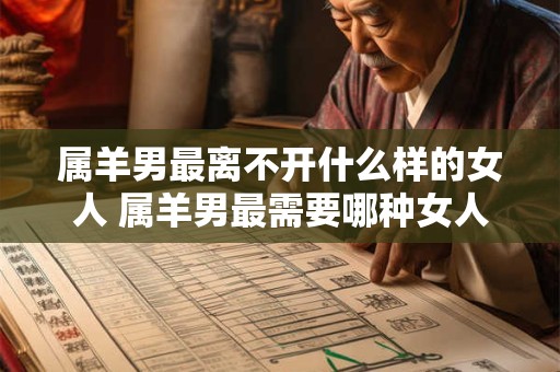 属羊男最离不开什么样的女人 属羊男最需要哪种女人