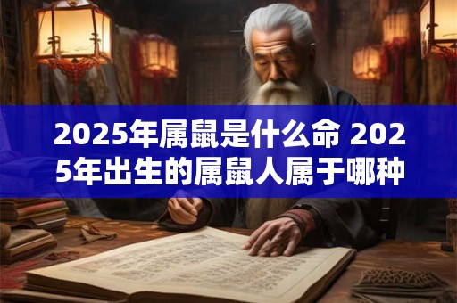 2025年属鼠是什么命 2025年出生的属鼠人属于哪种命