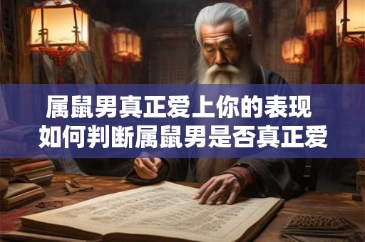 属鼠男真正爱上你的表现 如何判断属鼠男是否真正爱上你