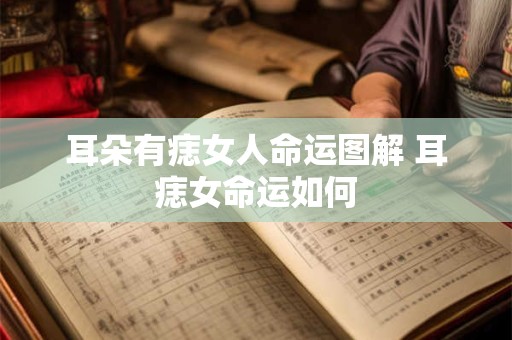 耳朵有痣女人命运图解 耳痣女命运如何