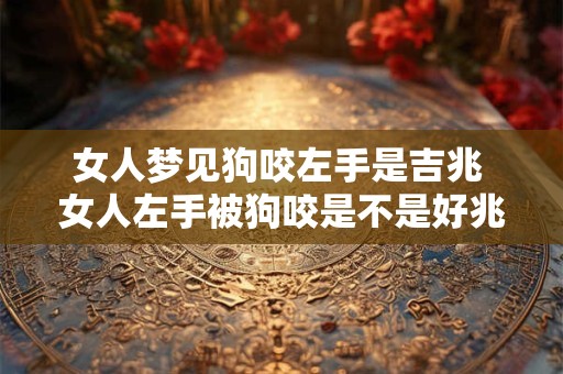 女人梦见狗咬左手是吉兆 女人左手被狗咬是不是好兆头