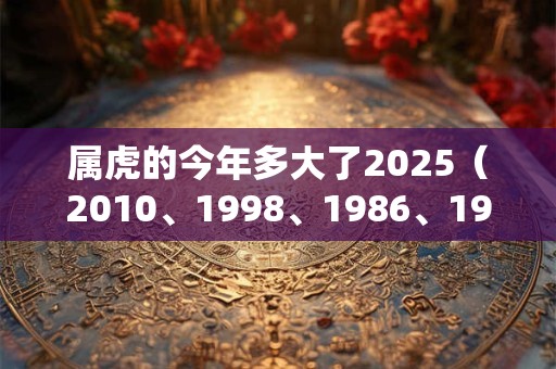 属虎的今年多大了2025（2010、1998、1986、1974、1962）
