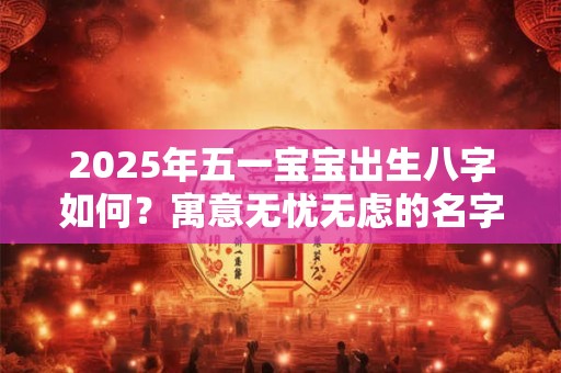 2025年五一宝宝出生八字如何？寓意无忧无虑的名字介绍