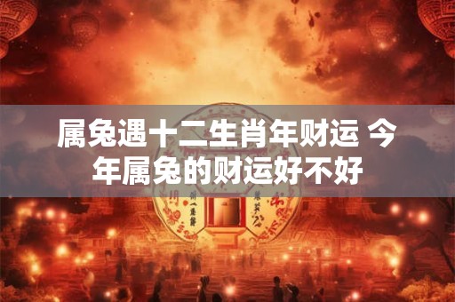 属兔遇十二生肖年财运 今年属兔的财运好不好