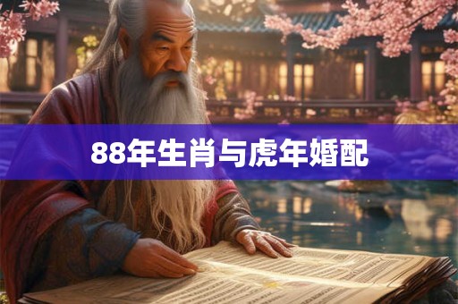 88年生肖与虎年婚配
