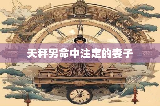 天秤男命中注定的妻子