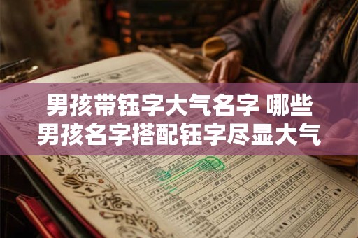 男孩带钰字大气名字 哪些男孩名字搭配钰字尽显大气