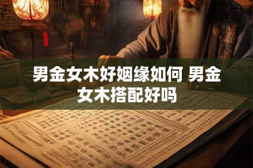 男金女木好姻缘如何 男金女木搭配好吗
