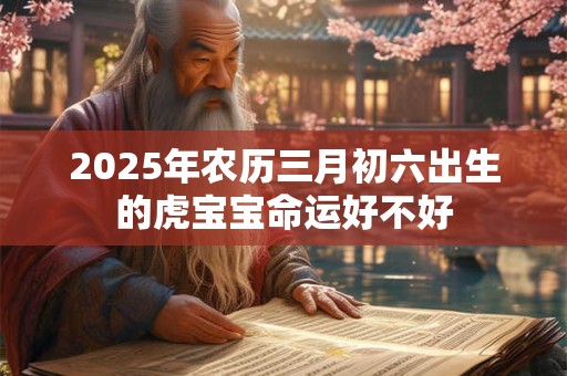 2025年农历三月初六出生的虎宝宝命运好不好