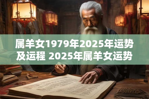 属羊女1979年2026年运势及运程 2026年属羊女运势如何运程如何