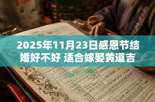 2025年11月23日感恩节结婚好不好 适合嫁娶黄道吉查询