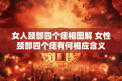 女人颈部四个痣相图解 女性颈部四个痣有何相应含义