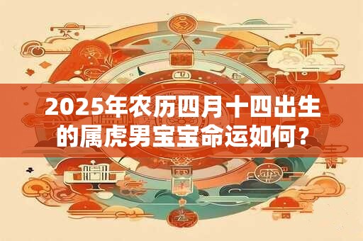 2025年农历四月十四出生的属虎男宝宝命运如何？