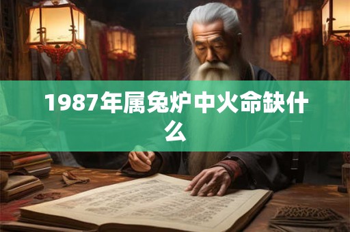 1987年属兔炉中火命缺什么