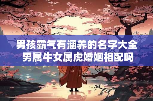 男孩霸气有涵养的名字大全 男属牛女属虎婚姻相配吗