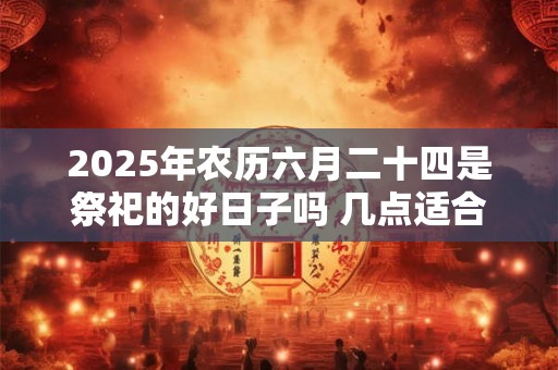 2025年农历六月二十四是祭祀的好日子吗 几点适合祭拜