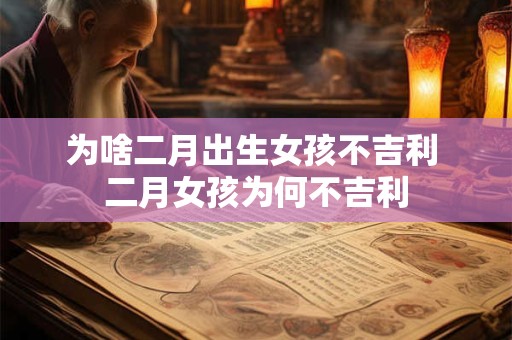 为啥二月出生女孩不吉利 二月女孩为何不吉利