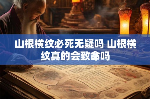 山根横纹必死无疑吗 山根横纹真的会致命吗