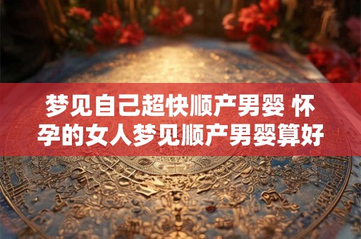 梦见自己超快顺产男婴 怀孕的女人梦见顺产男婴算好吗
