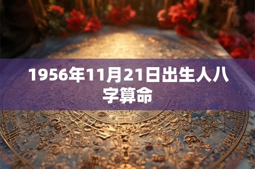 1956年11月21日出生人八字算命