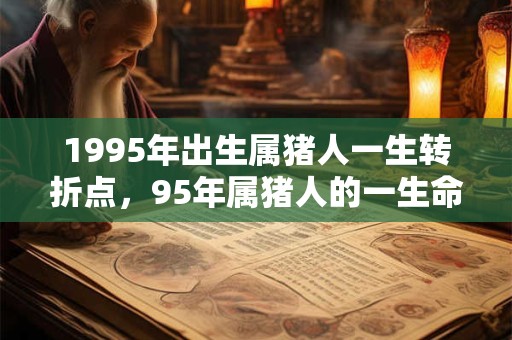 1995年出生属猪人一生转折点，95年属猪人的一生命运