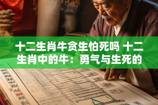 十二生肖牛贪生怕死吗 十二生肖中的牛：勇气与生死的较量！