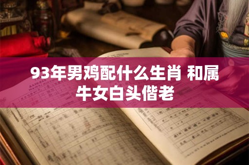 93年男鸡配什么生肖 和属牛女白头偕老