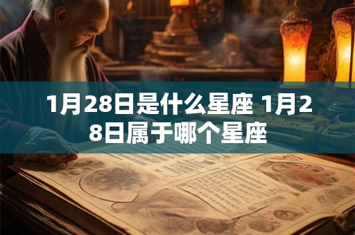 1月28日是什么星座 1月28日属于哪个星座 1月28日是什么星座 1月28日属于哪个星座