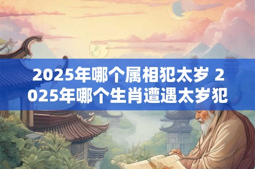 2025年哪个属相犯太岁 2025年哪个生肖遭遇太岁犯命