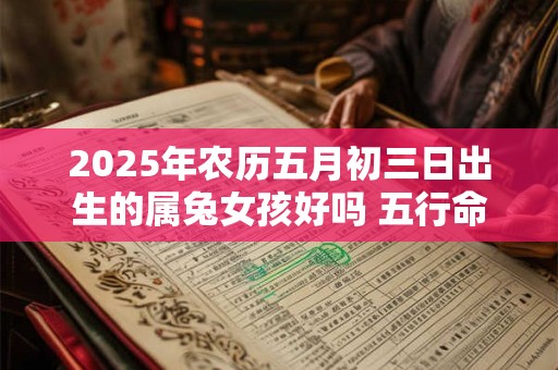 2025年农历五月初三日出生的属兔女孩好吗 五行命理详解