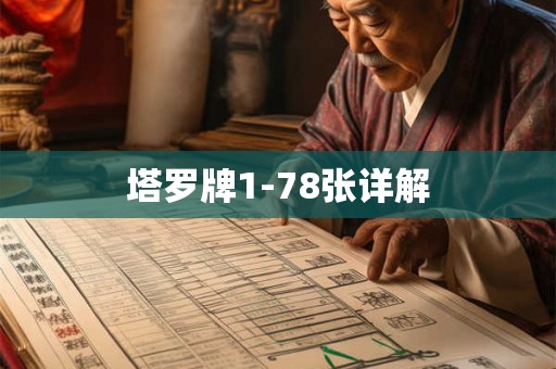 塔罗牌1-78张详解