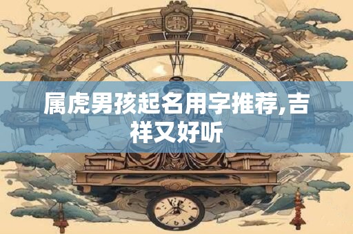 属虎男孩起名用字推荐,吉祥又好听
