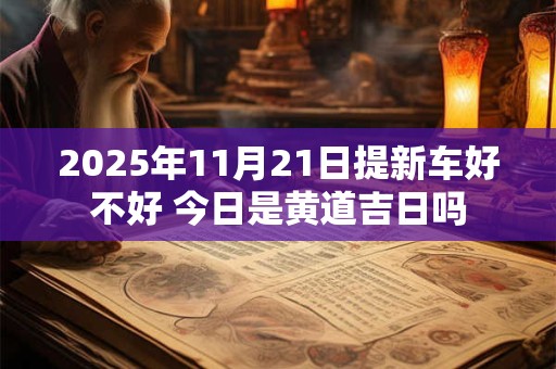 2025年11月21日提新车好不好 今日是黄道吉日吗