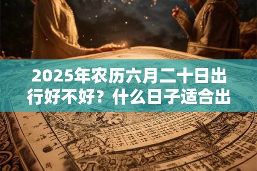 2025年农历六月二十日出行好不好?什么日子适合出行? 2025年农历六月二十日出行好不好?什么日子适合出行?