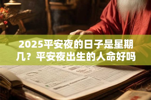 2025平安夜的日子是星期几？平安夜出生的人命好吗