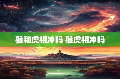 猴和虎相冲吗 猴虎相冲吗