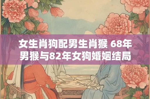 女生肖狗配男生肖猴 68年男猴与82年女狗婚姻结局