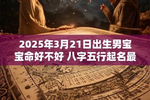 2025年3月21日出生男宝宝命好不好 八字五行起名最全款