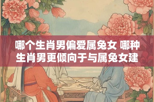 哪个生肖男偏爱属兔女 哪种生肖男更倾向于与属兔女建立恋爱关系