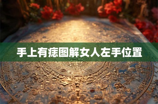 手上有痣图解女人左手位置