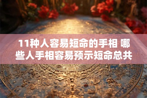 11种人容易短命的手相 哪些人手相容易预示短命总共有11种