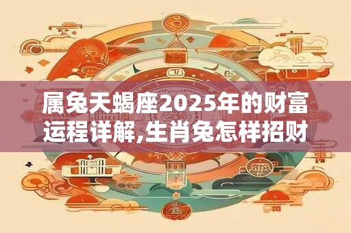 属兔天蝎座2025年的财富运程详解,生肖兔怎样招财