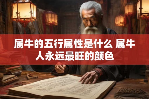 属牛的五行属性是什么 属牛人永远最旺的颜色